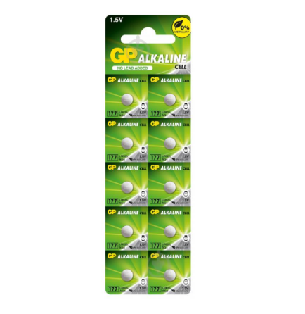 Батарейка G12/LR43 (бл-10шт) GP Житомир