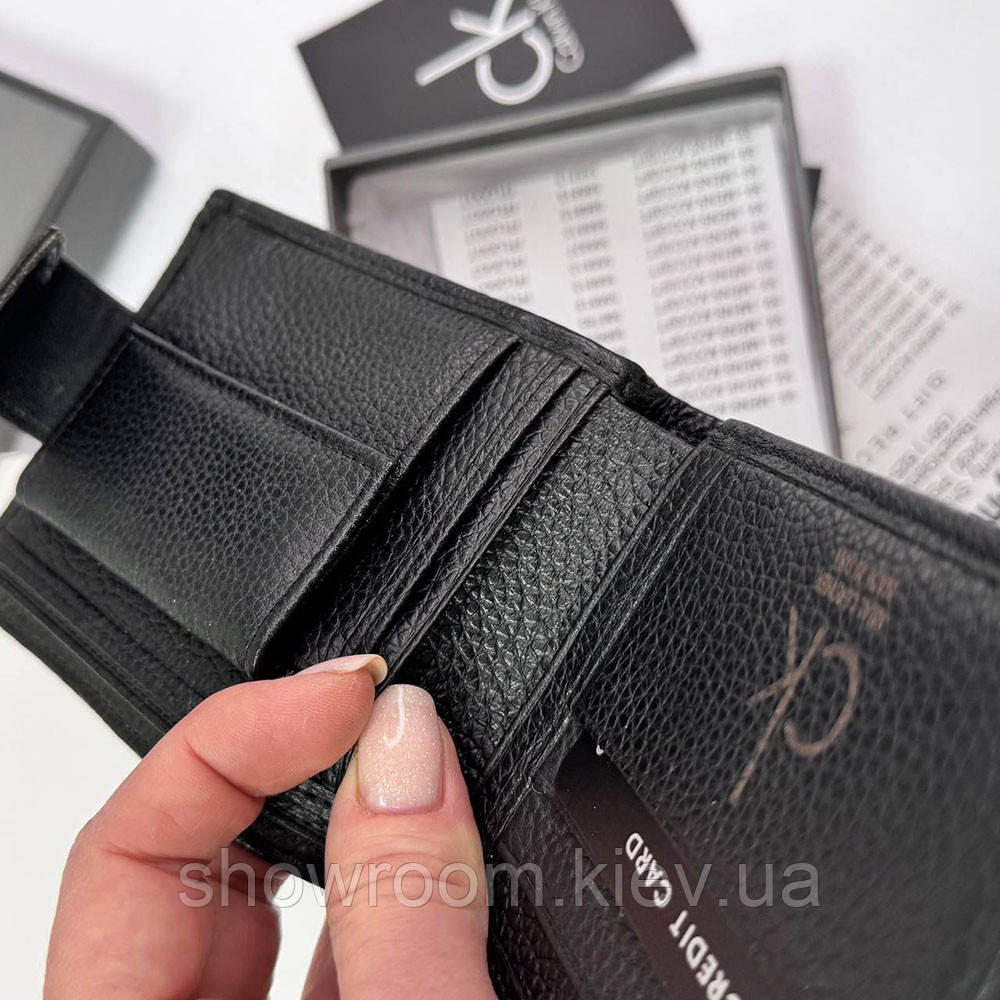 Чоловіче шкіряне портмоне на магніті (2089) Київ - фото 6