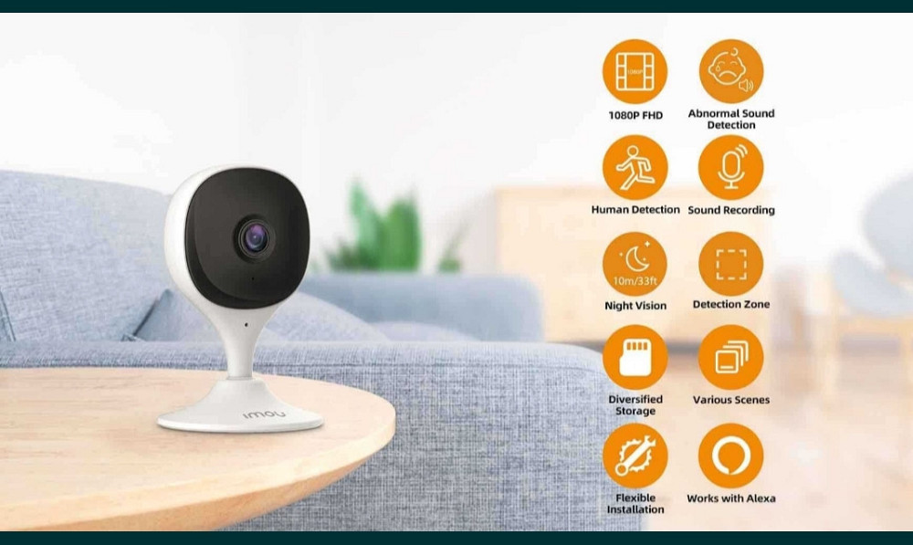 IP-камера 2мп з WF-FI lmou Cue 2С (lPC-C22CP) камера Imou Cue 2C (IPC-C22CP) Харків - фото 2