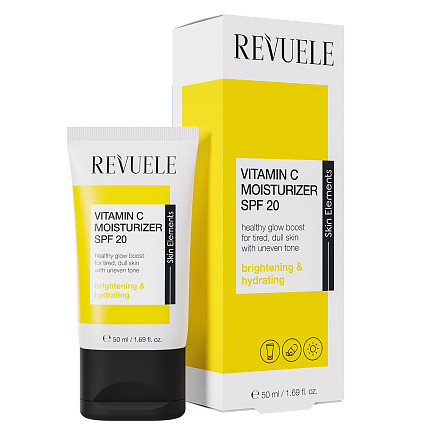 Увлажняющий дневной крем SPF 20 VITAMIN C Revuele 50 мл Винница - изображение 2