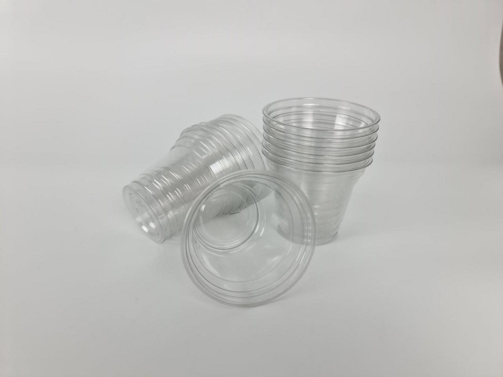 Склянка одноразова PЕТ щільний, прозорий, 250 мл NEW (50 шт.) Харків - фото 3