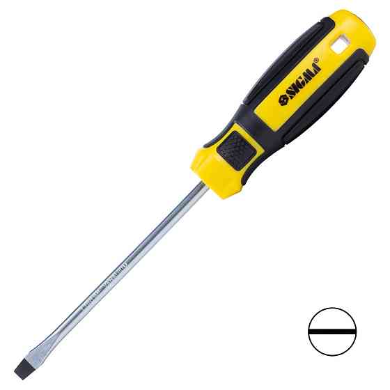Отвертка шлицевая SL 6.0×125мм CrV Mega SIGMA (4009261) Киев