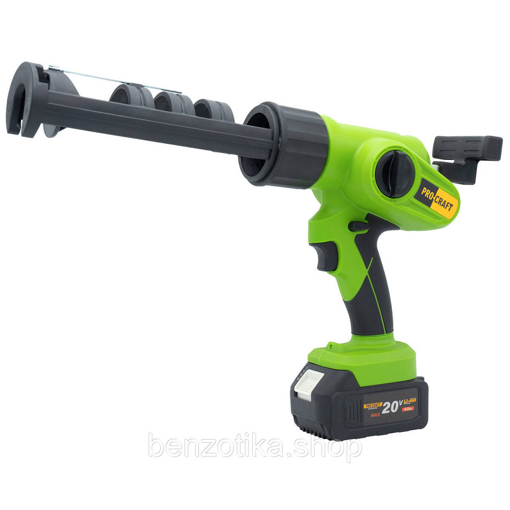 Акумуляторний пістолет для герметика Procraft PC20 (Без АКБ та ЗП) Київ - фото 4