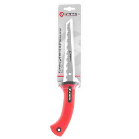 Ножовка для гипсокартонных плит, 150 мм, 7 зуб/дюйм INTERTOOL HT-3121 Киев