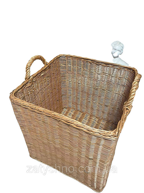 Ящик плетеный высокий вместительный Киев - изображение 2