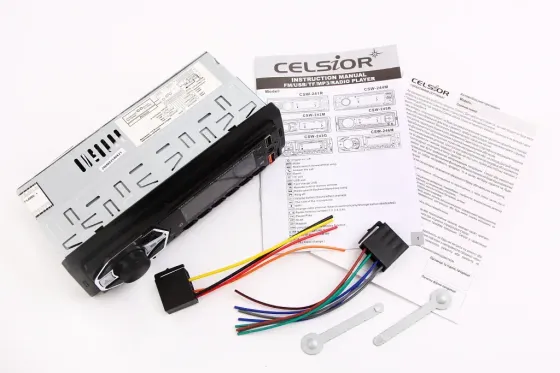 Автомагнітола Celsior CSW- 246M RGB BT/USB+USB Charge/MicroSD/ISO/доп. розєм (без радіатора) Вінниця