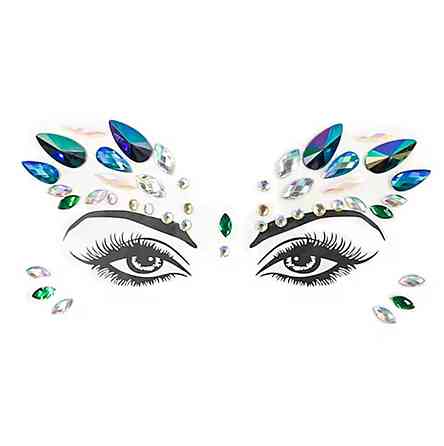 Стрази для обличчя прикраси one size різнобарвний Київ