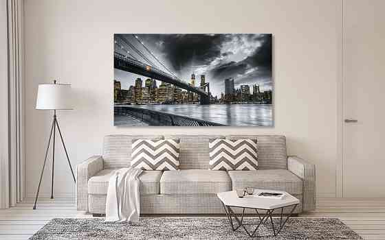 Картина холст в гостиную / спальню  Міст    MLP_108 80х160см Киев