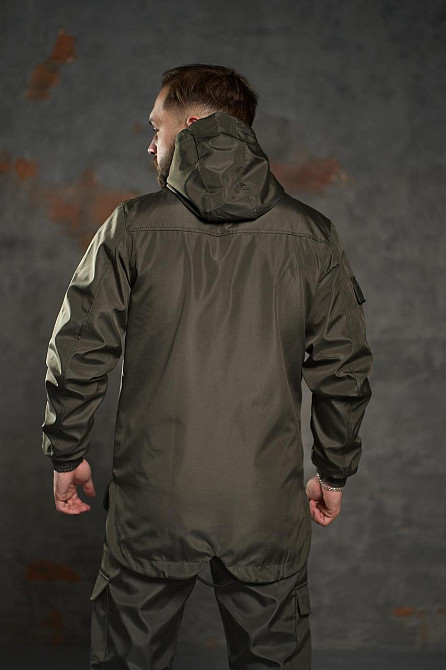 Чоловіча куртка softshell Easy софтшелл Куртка демісезонна з капюшоном осінь весна хакі Одеса - фото 4