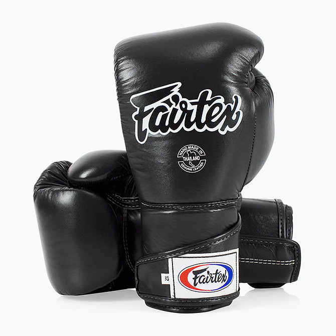 Боксерські рукавиці Fairtex BGV6 Black 14 унцій (бинти в комплекті) Кам'янське - фото 4