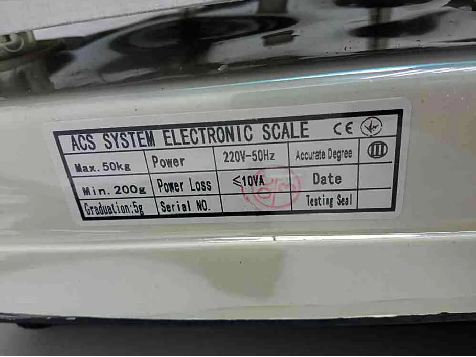 Весы торговые DOMOTEC MS-228 50кг 2851 Одесса - изображение 3