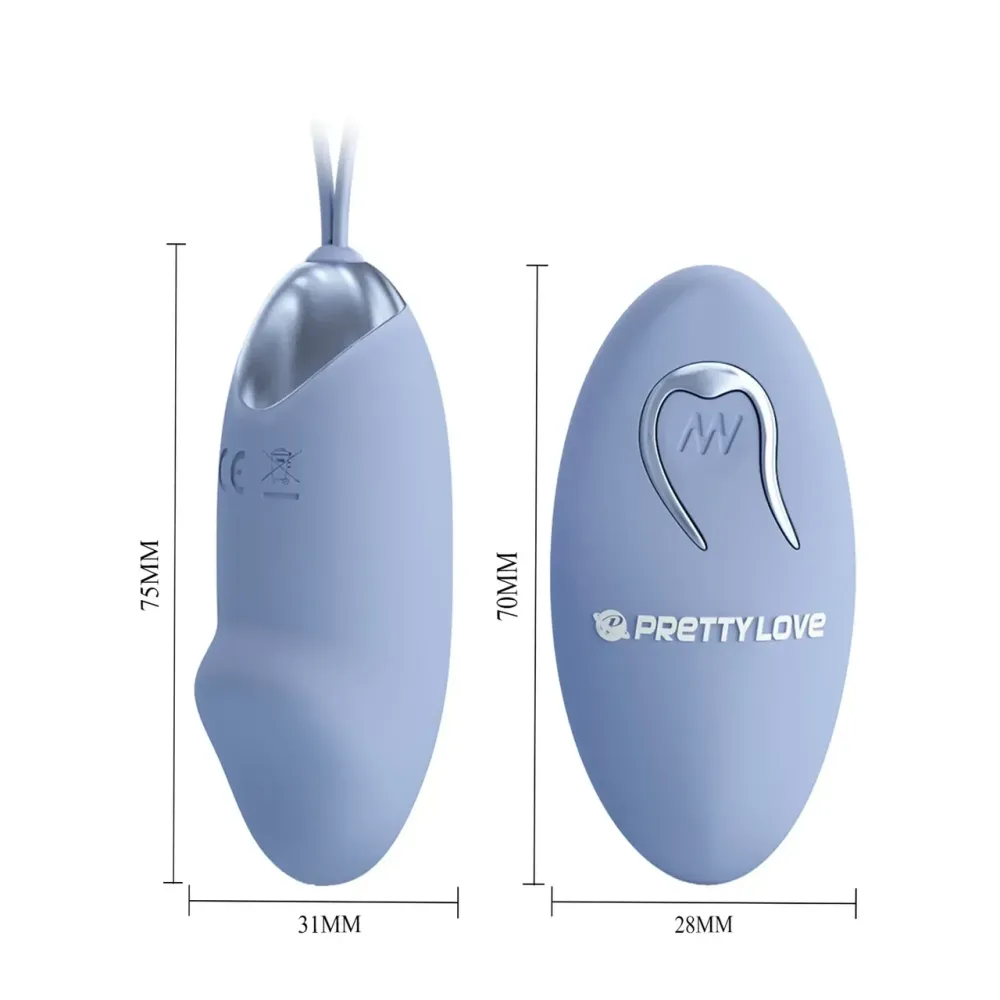 Виброяйцо серии Pretty Love - Julia Dream chaser 2 Blue, BI-014362W-4A5 Sex Aura Киев - изображение 5