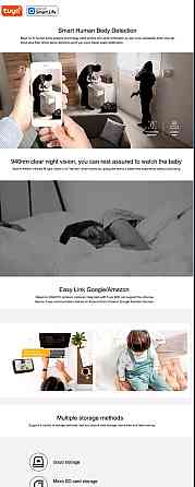 Wi-Fi Камера Tuya 2mp. Київ