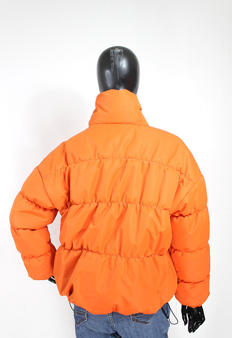 Жіноча куртка Демісезонна Жовтогарячий 50 Харків - фото 6