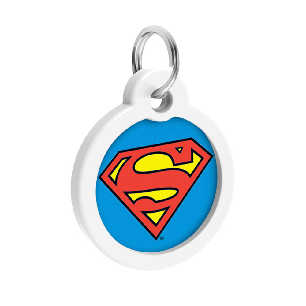 Адресник для собак и кошек металлический WAUDOG Smart ID с QR паспортом, рисунок 