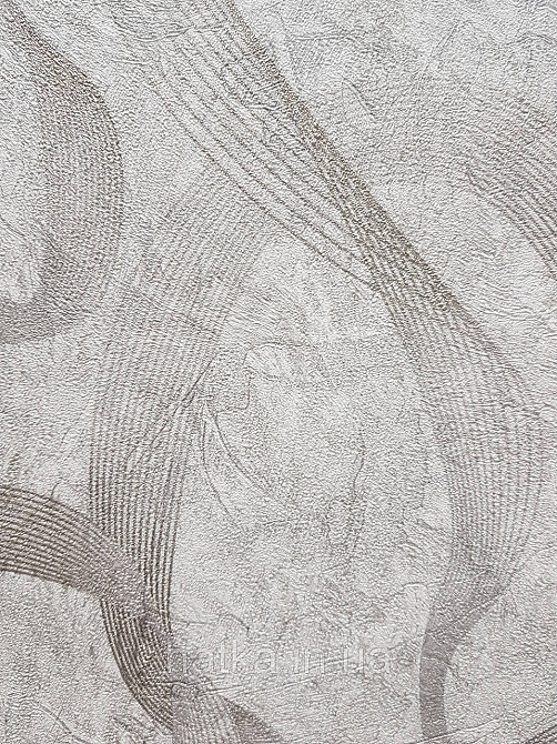 Шпалери метрові вінілові на флізеліні Sintra Vila абстракція зигзаги смуги бежево-сірі золотисті 532546 Київ - фото 3