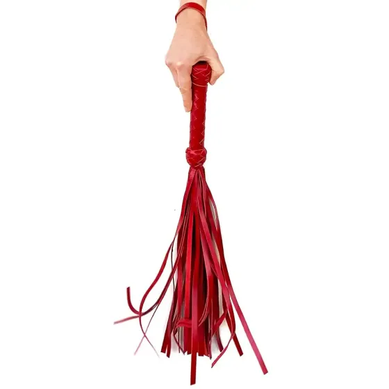 Флогер маленький / мартинет, 30 хвостів по 35 см, колір червоний Львів