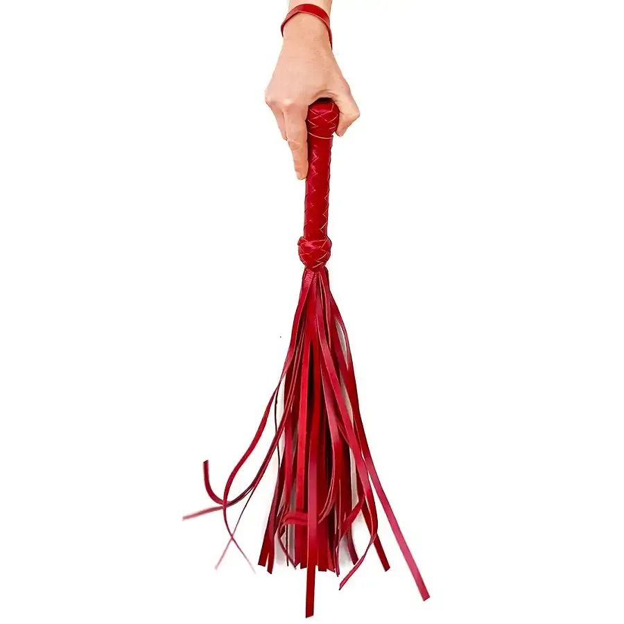 Флогер маленький / мартинет, 30 хвостів по 35 см, колір червоний Львів - фото 3
