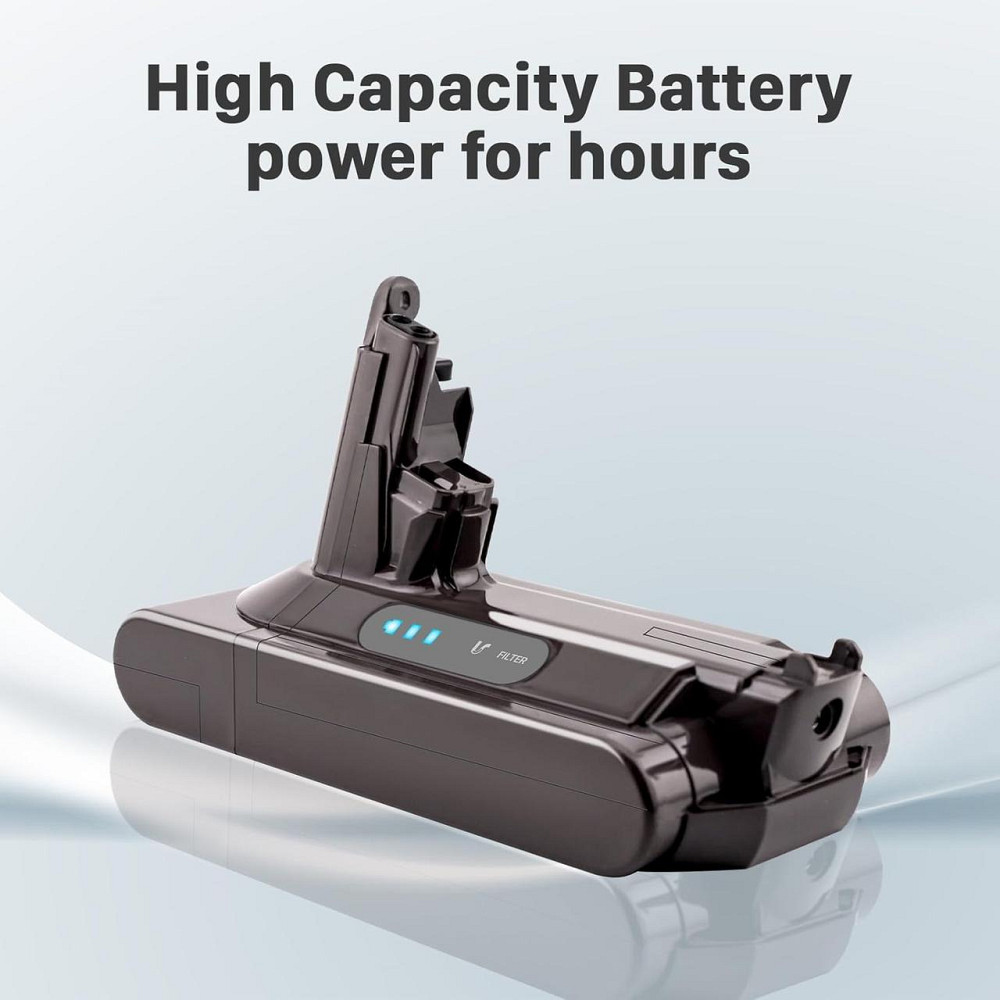 Акумулятор для пилососа Dyson V10 7200 мАг, 25.2 V,  змінна батарея для Absolute, Animal, Fluffy, Motorhead (SV12) Київ - фото 4