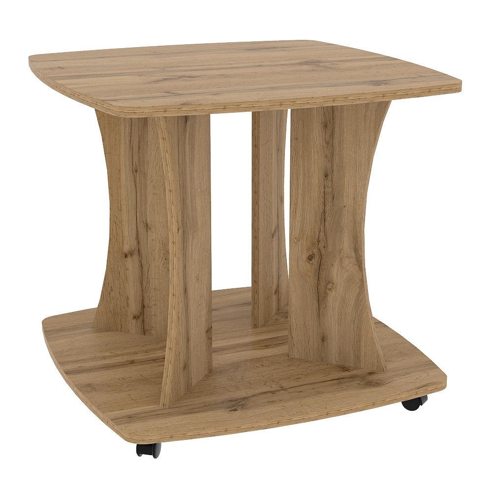 Стол журнальный Квант, Дуб Аппалачи, 650/650/550 Львов - изображение 1