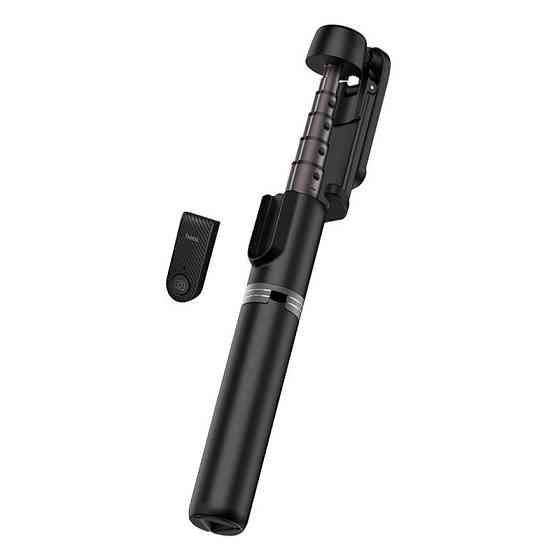 Селфи палка беспроводной монопод-штатив Hoco K11 Tripod Selfie Stand Bluetooth (Черная) Николаев