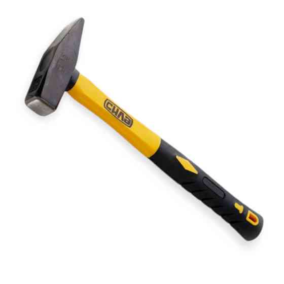 Молоток слюсарний 800 г фібергласова гумова ручка Мукачево