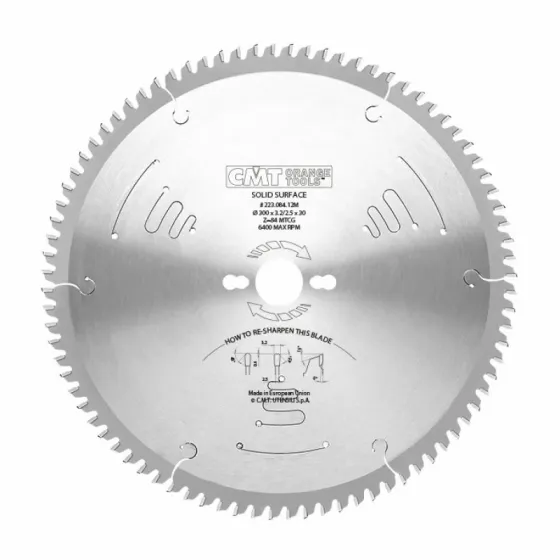 Пильний диск по штучному каменю CMT 300x30x84z K3.2/2.5 (223.084.12M) Одесса
