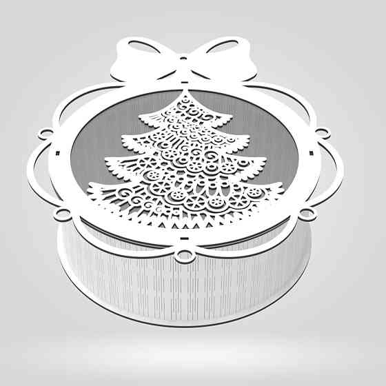 Подарочная коробка EKOSTAR d250 h100 Киев