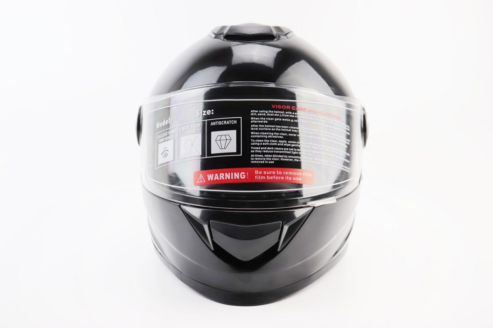 Шолом інтеграл, закритий BLD-М65 S (55-56см), ЧОРНИЙ глянець Киев - изображение 4