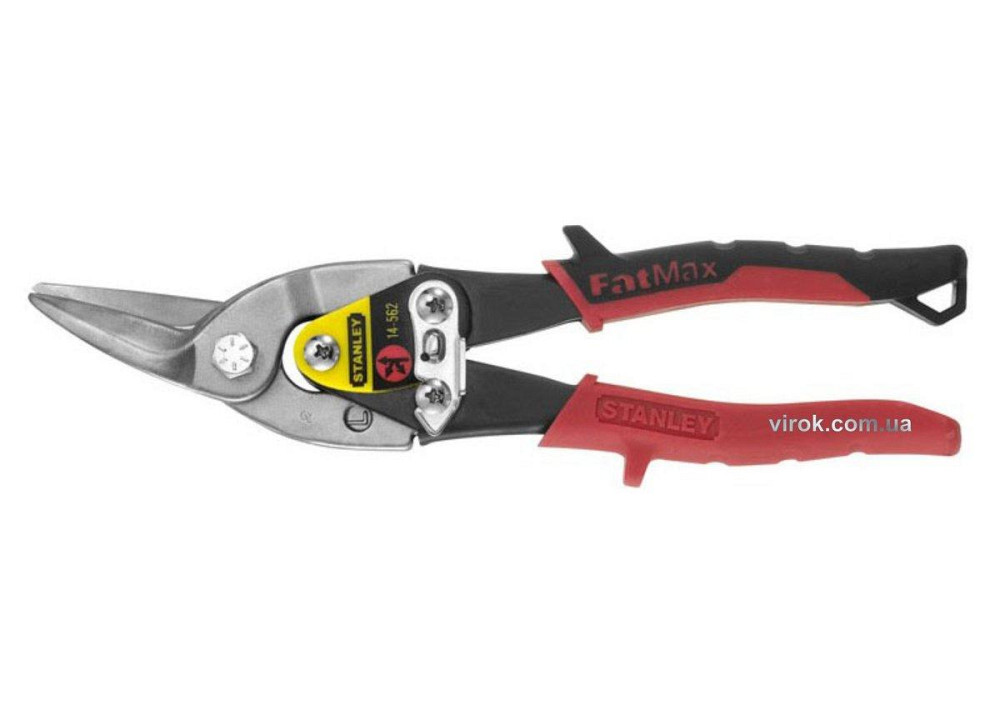 Ножиці по листовому металу STANLEY "FatMax" : L= 250 мм, ліві Одеса - фото 1