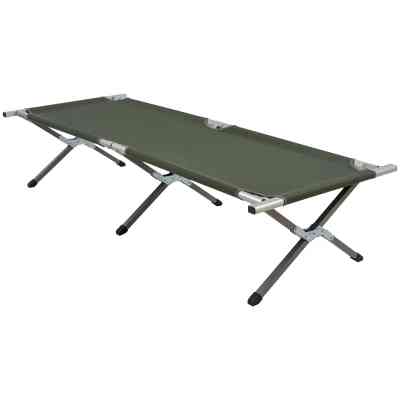 Розкладачка Highlander Aluminium Camp Bed Green (925471) Вінниця