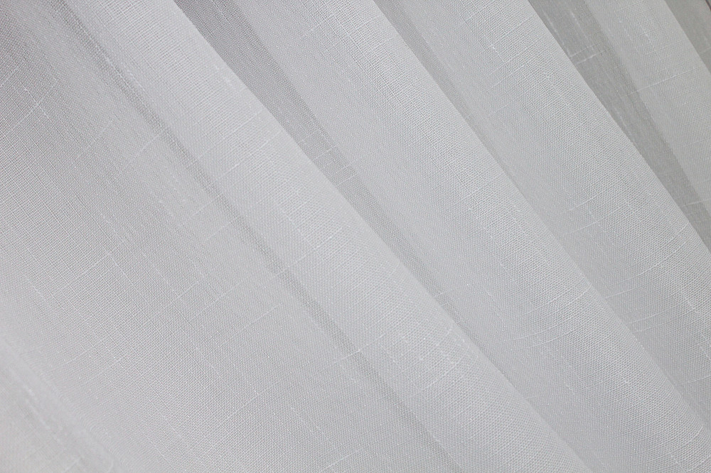 Кухонні штори VR-Textil № 073к з ламбрекеном і підхватами бордовий з білим 270х170 см (50-773) Київ - фото 5