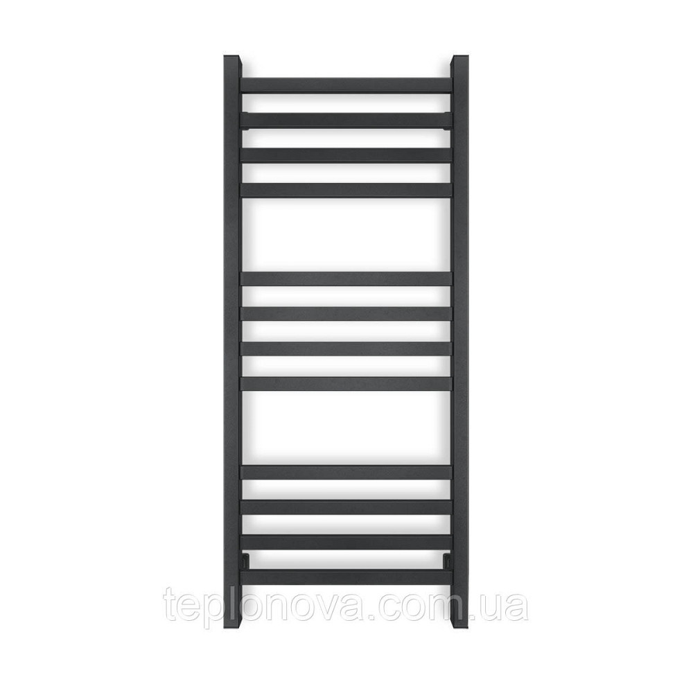 Водяной полотенцесушитель Авангард 500х1200, чёрный муар Черновцы - изображение 4