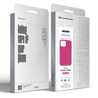 Чехол для мобильного телефона Armorstandart ICON2 MagSafe Apple iPhone 16 Pro Max Fuchsia (ARM81324) Винница