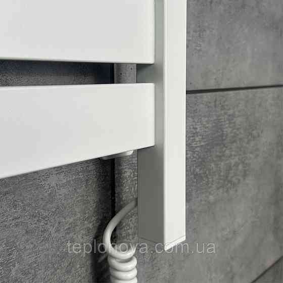 Електрична сушарка для рушників NAVIN Largo 1100х500 Sensor з Wi-Fi, широкий правосторонній, білий оксамит Чернівці