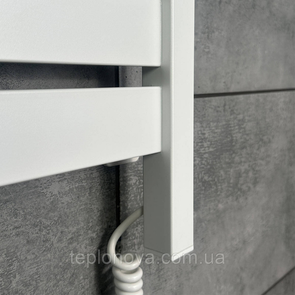 Електрична сушарка для рушників NAVIN Largo 1100х500 Sensor з Wi-Fi, широкий правосторонній, білий оксамит Чернівці - фото 6