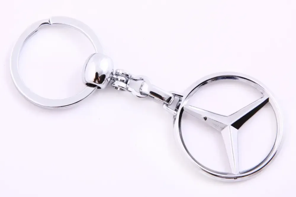 Брелок метал. Mercedes срібло. Вінниця - фото 1