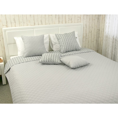 Покрывало Руно декоративное Grey Braid 150х212 см (Р360.52_Grey Braid) Винница - изображение 5