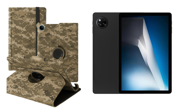 Чехол Spinner360 для планшета Doogee Tab A9 Pro+, цвет Klasika Хаки Киев