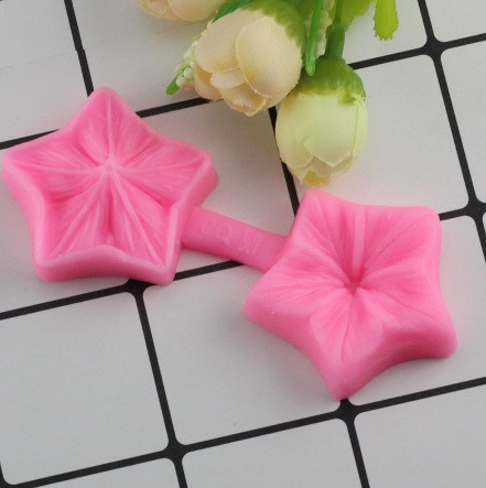 Молд кондитерский Цветок 4 см розовый Киев - изображение 3