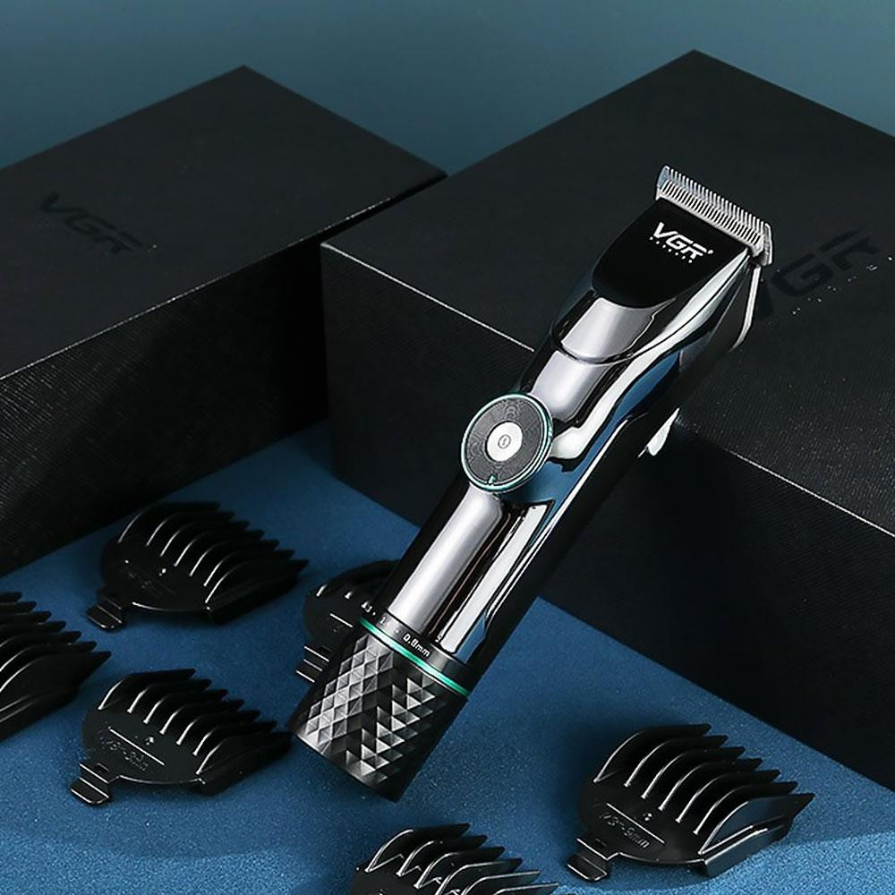Професійна машинка для стрижки волосся VGR V-256 + 6 насадок Київ - фото 2