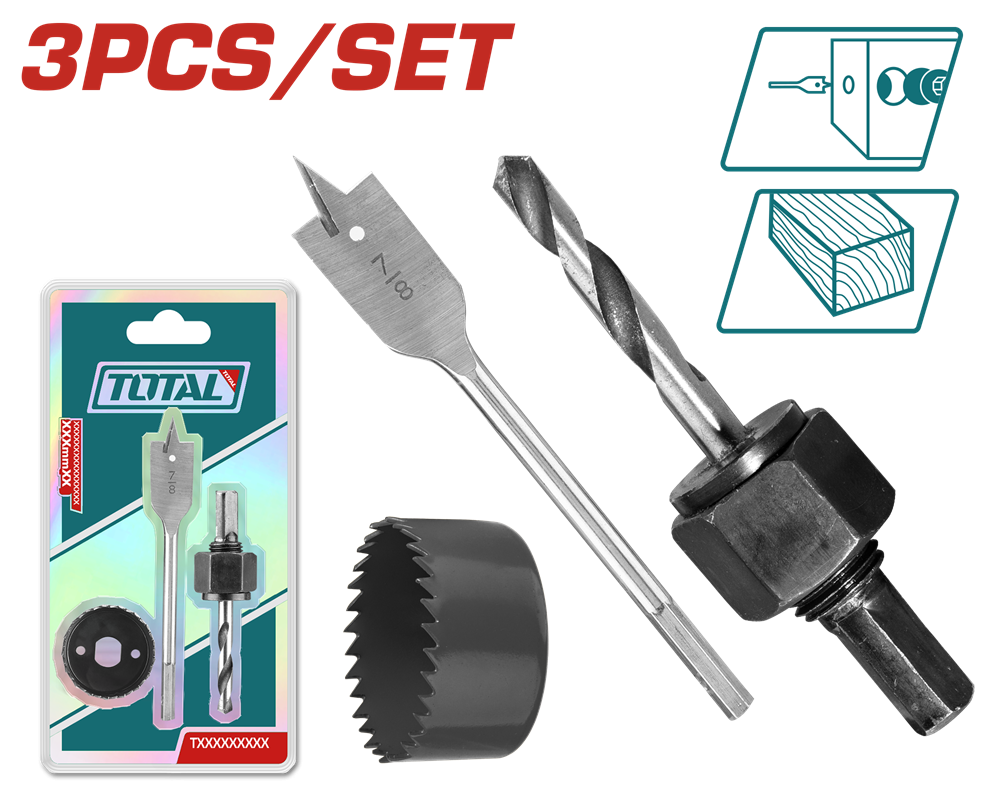 Коронка по дереву TOTAL TACSH1031 (7090285) Київ - фото 1