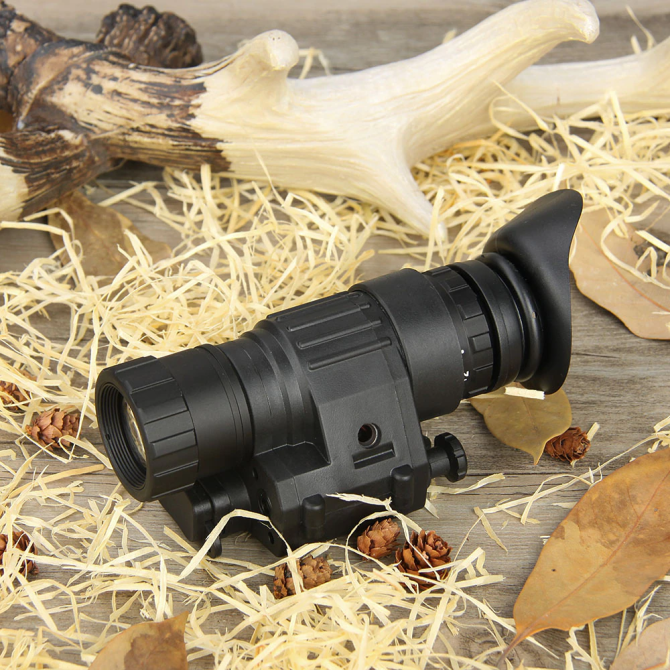 Монокуляр нічного бачення Night Vision PVS-14 4х (до 400м) + набір кріплень на шолом Вінниця - фото 9