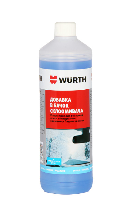 Омивач скла Wurth Plus зимовий концентрат 1л Львів - фото 1