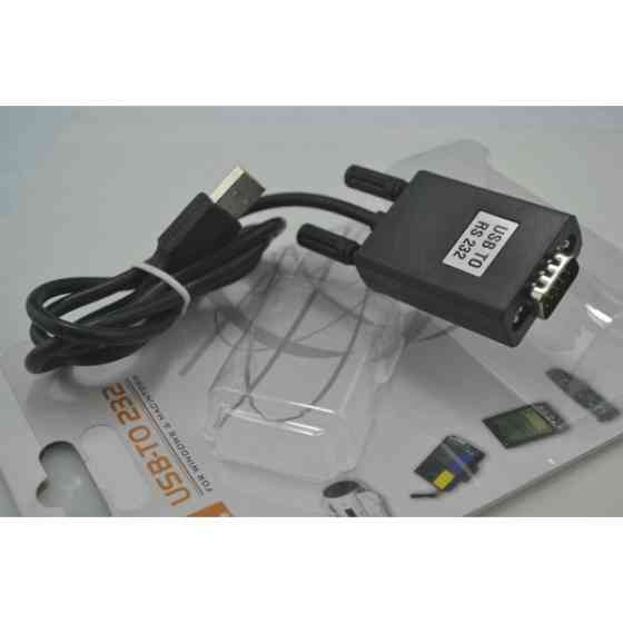 Перехідник USB --> COM (RS232) 9pin, кабель 1м. RTL (B00514) Киев