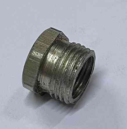 Гужон головки (футорка) для 2T свічки (Ø14mm/18mm L-15mm, латунь) VDKI Київ