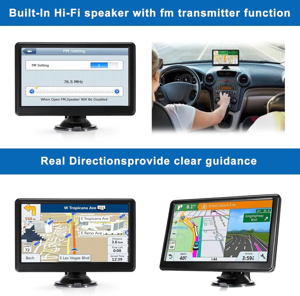 Автомобильный GPS навигатор 715MT 7'' мультитач 256Mb 8Gb Киев - изображение 5