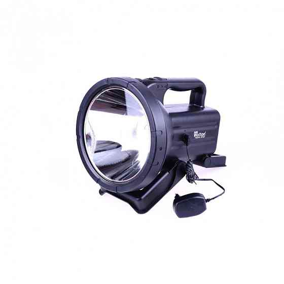 Фонарь аккумуляторный светодиодный Watton WT-407 прожектор с ручкой переносной, фонарик большой Каменец-Подольский