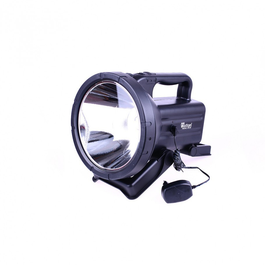 Фонарь аккумуляторный светодиодный Watton WT-407 прожектор с ручкой переносной, фонарик большой Каменец-Подольский - изображение 6