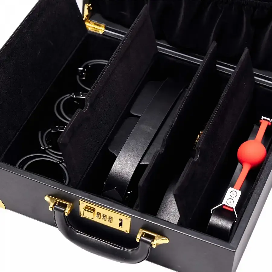 БДСМ-набір LOCKINK Moonlight Treasure Chest - Black Set Львов - изображение 2
